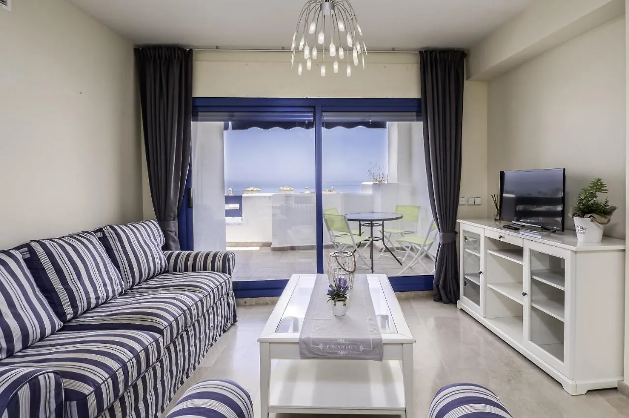 2307-Amazing 2Bedrooms Sea View Pool View Manilva Apartment